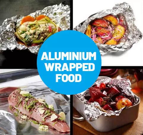 Wrapping With Aluminium Foil And Cling Film Is Harmful